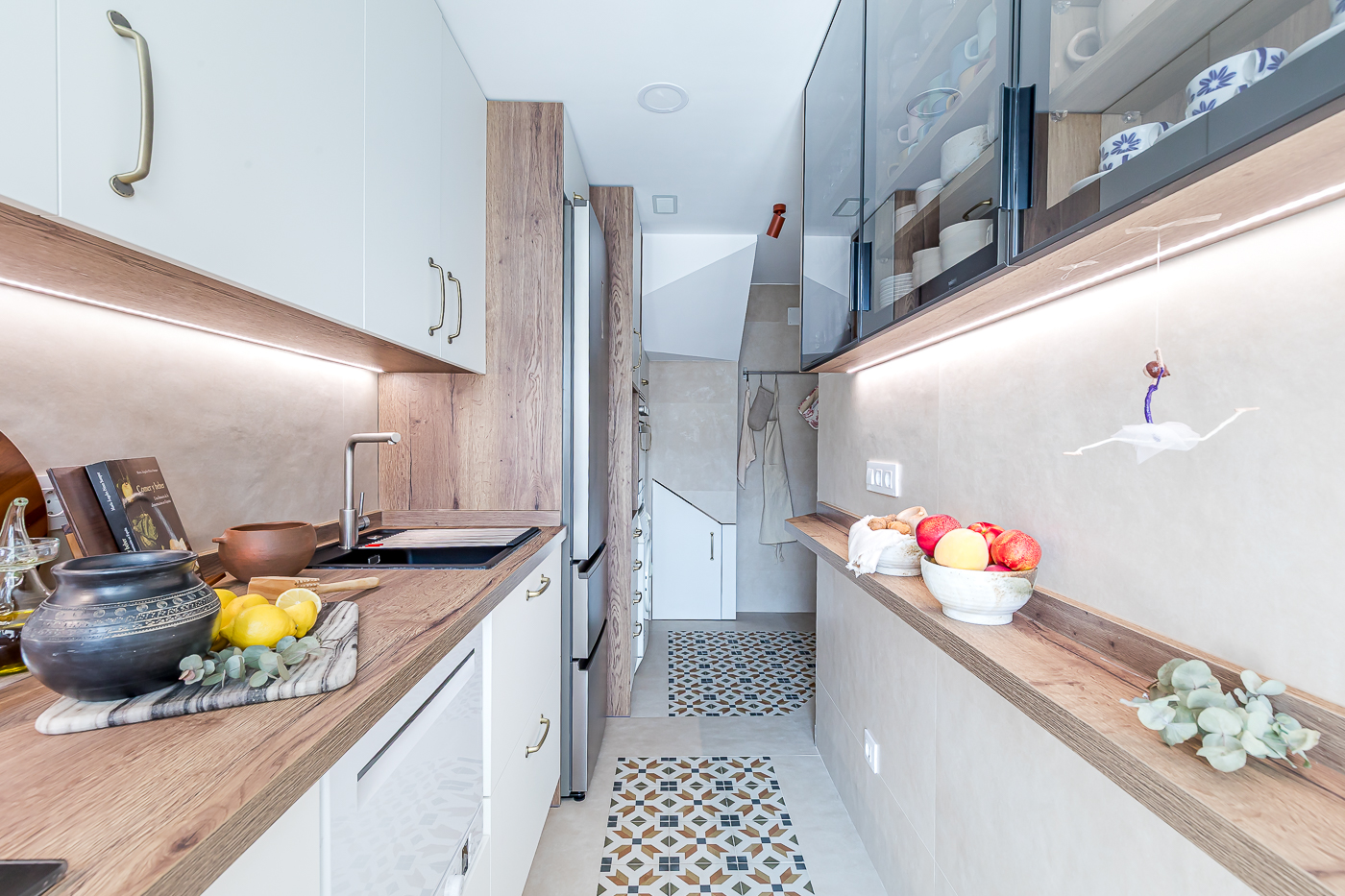 Una cocina luminosa pensada para el día a día Una cocina luminosa pensada para el día a día